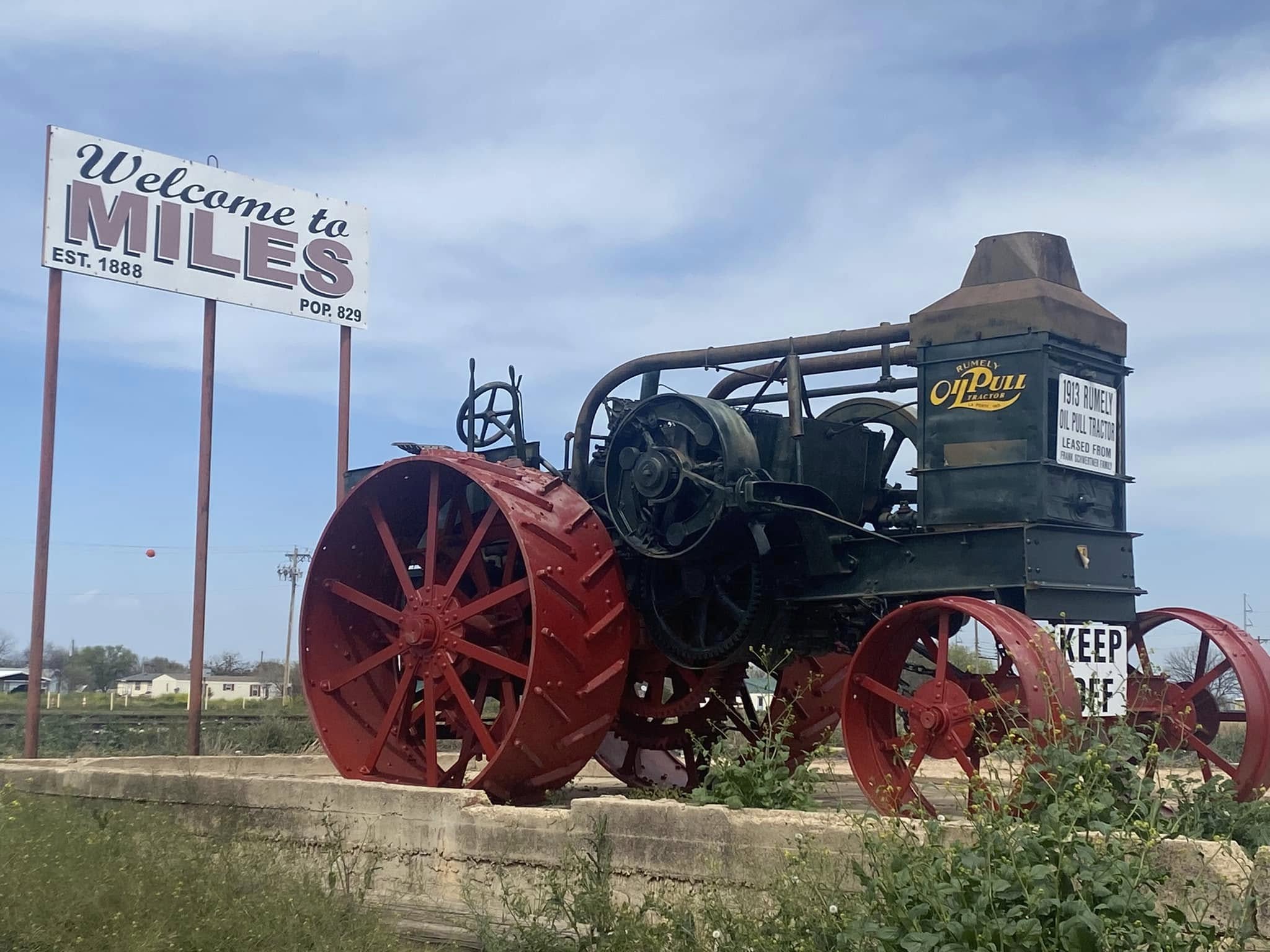 Miles area tractor